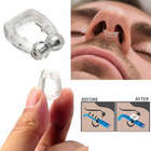 Антихропіння магнітна кліпса Snore Free NOSECLIP