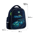 Рюкзак школьный полукаркасный GoPack Education Speedway GO25-165S-4