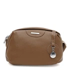 Женская кожаная сумка Borsa Leather K12247br-brown 5061764