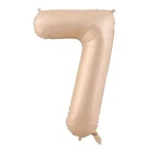 Фольгована надувна цифра Pelican "7" лате 100 см (831117)