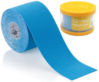 Кінезіо тейп Kinesio Tape, блакитний Qmed Синій 000311007