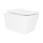 Унитаз подвесной Qtap Crow безободковый с сиденьем Soft-close QT05335170W