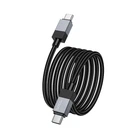 Кабель Hoco Type-C to Type-C Honorific charging data cable X110 |1m, 60W| black
