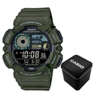 Мужские часы Casio WS-1500H-3B Зеленый ( AT1141-0342 )
