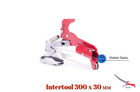 Сучкоріз штанговий Intertool 300 x 30 мм (HT-3111)