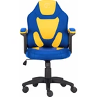 Геймерское детское кресло GT Racer X-1414 Blue/Yellow [132243]