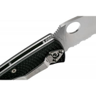 Нож Spyderco Tenacious Black Blade FRN серрейтор (C122SBBK) - зображення 4