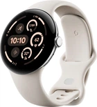 Смарт-часы Google Pixel Watch 3 45 mm Wi-Fi Polished Silver Aluminum Case/Porcelain Active Band