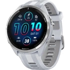 Спортивний годинник Garmin Forerunner 965 Titanium Bezel w. Whiteston Case and Whiteston/Powder Gray S. Band (010-02809-01/11)