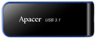 Flash Drive Apacer AH356 64GB (AP64GAH356B-1) Black (AP64GAH356B-1)