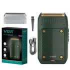 Электробритва VGR V-353 шейвер для бритья Green