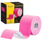 Стрічка кінезіологічна (кінезіо тейп) 4FIZJO 5 см x 5 м Pink (P-5907739316004)