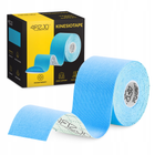 Стрічка кінезіологічна (кінезіо тейп) 4FIZJO 5 см x 5 м Sky Blue (P-5907739315991)