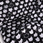Комплект постільної білизни MirSon Полуторний Євро 160x220 см Kids Time 17-0673 Monochrome Meows Бязь (2200010185652)