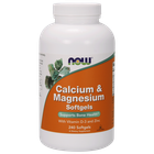 Мінеральний комплекс кальцію, магнію з віт. D3, цинком NOW Calcium and Magnesium with vit D3 and Zinc 240 капсул (102454)