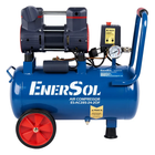 Потужний компресор повітряний безмасляний EnerSol ES-AC285-24-2OF : ресивера 24 л, 1.08 кВт, 8 бар, вага 14.5кг