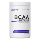 Аминокислоты ВСАА глютамин для спорта OstroVit BCAA+Glutamine 500 г