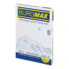 Набір етикеток самоклеючих Buromax 100 аркушів А4 105х74.6 мм Білі (BM.2819)
