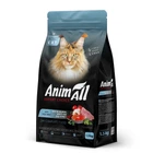 Сухий корм для кішок AnimAll з лососем, білою рибою та свіжою індичкою