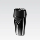Аккумуляторная электробритва для бритья бороды и усов с USB Maestro MR-672 Pro Черный + Щетка