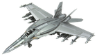 Металлический 3D конструктор "F/A-18 Super Hornet", Metal Earth, MMS459