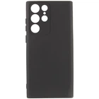 Чехол TPU GETMAN Liquid Silk Full Camera для Samsung Galaxy S23 Ultra Черный / Black