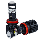 LED лампи автомобільні з лінзою DriveX LE-07 H11 6000K 55W 9-32V