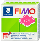 Полимерная глина Fimo Soft, 57 г., Зеленое яблоко, (8020-50)