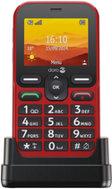 Telefon komórkowy Doro Leva L10 Red (7322460087548)