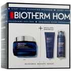 Zestaw do pielęgnacji twarzy męski Biotherm Homme Force Supreme Krem do twarzy 50 ml + Pianka do golenia 50 ml + Żel do mycia twarzy 40 ml (3614274484793)