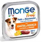 Вологий корм Monge Dog Fruit Duck Orange
