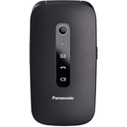 Мобільний телефон PANASONIC розкладачка 2.8" 1.2МП 1400мАч Black (KX-TU550EXB)