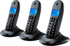 Telefon stacjonarny Motorola C1003 CB+ Trio Black (E07000D48B3AES)