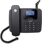 Телефон стаціонарний Motorola FW410L 4G Black (G96000N18B1AES)