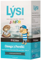 Дієтична добавка Lysi Junior Омега 3 Bubble Gum зі смаком перлів 60 капсул (5690548868016)
