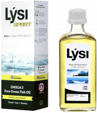 Suplement diety Lysi Sport Omega 3 Pure Ocean Fish Oil Cytrynowy 240 ml (5690548868726)