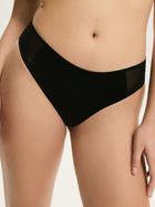 Majtki brazyliany damskie siateczkowe Esotiq Blank 42883-99X L Czarne (5903972553725)