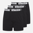 Набір трусів шортів чоловічих бавовняних 3 шт Henderson Onside 43178-MLC M Чорний (5903972519509)
