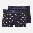 Набір трусів боксерів чоловічих бавовняних 2 шт Henderson Sushi 42592-MLC 2XL Темно-синій (5903972379875)