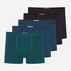 Zestaw majtek męskich typu bokserki 5 szt Henderson Solid 42705-MLC 2XL Wielobarwny (5903972380574)