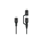 Дата кабель USB-C to USB-C/Lightning powerlink-cci. Promate (m462924)