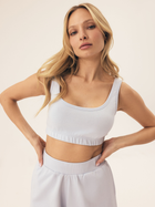 Top damski krótki BLOOVII Mavere 43067-05X L Błękitny