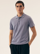 Поло довге чоловіче Henderson Mile 43025-50X 3XL Синє (5903972391365)