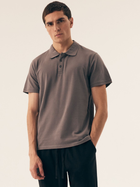 Поло довге чоловіче Henderson Mile 43025-90X 3XL Сіре (5903972391310)