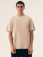 Koszulka męska bawełniana Henderson Mite 43026-02X 2XL Beżowa