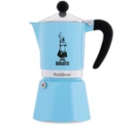 Гейзерна кавоварка Bialetti Rainbow Light Blue 270 мл. 6 чашок (28996DDECE18)