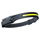 Фонарик налобный BAILONG BL-G28 XPE+COB USB CHARGE