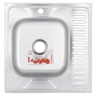 Кухонная мойка Zerix Z6060L-04-160E satin ZM0567