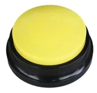 Звуковая кнопка для собак и кошек Pet Button с голосовой командой Желтый 9×4.5 см