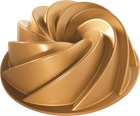 Форма для випікання кексів Nordic Ware золота 25.7 x 25.7 x 9.5 см (0011172806772)